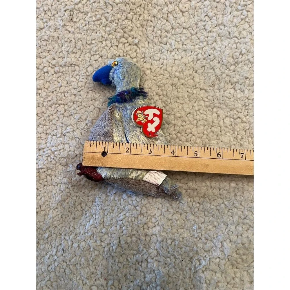 Ty Beanie Baby Buzzy the Buzzard Retired Vintage 2000‎ Plush Toy